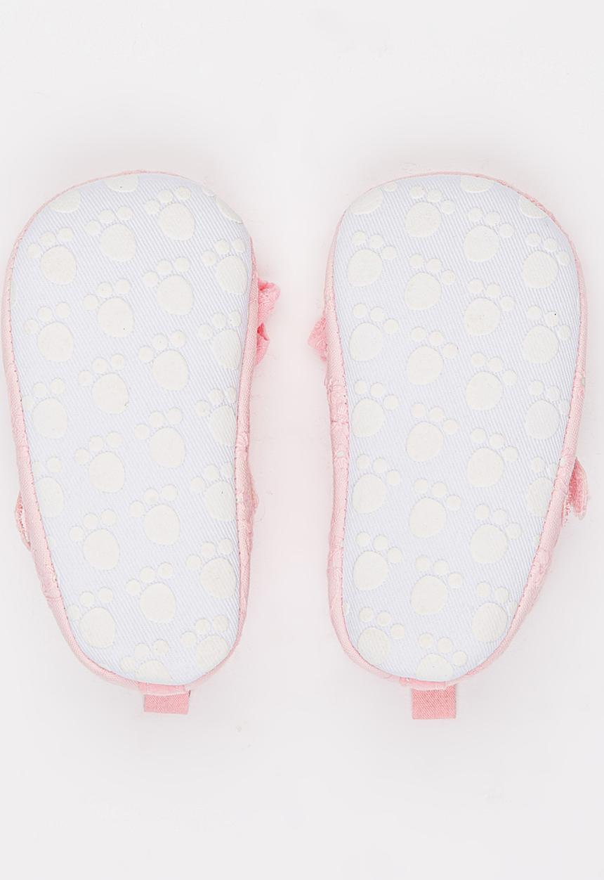 Pop Candy - Frilly Pumps Pale Pink