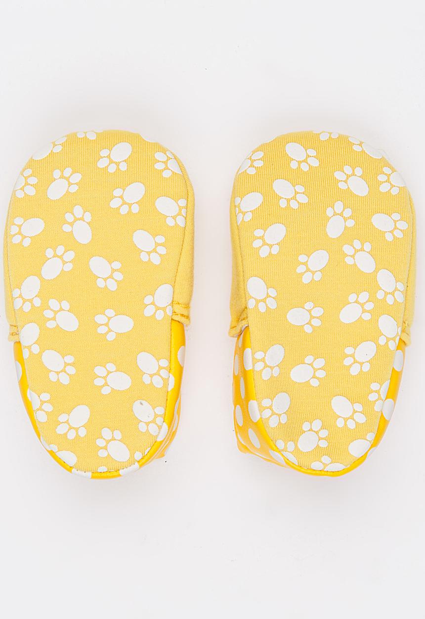 Pop Candy - Printed Slippers Yellow