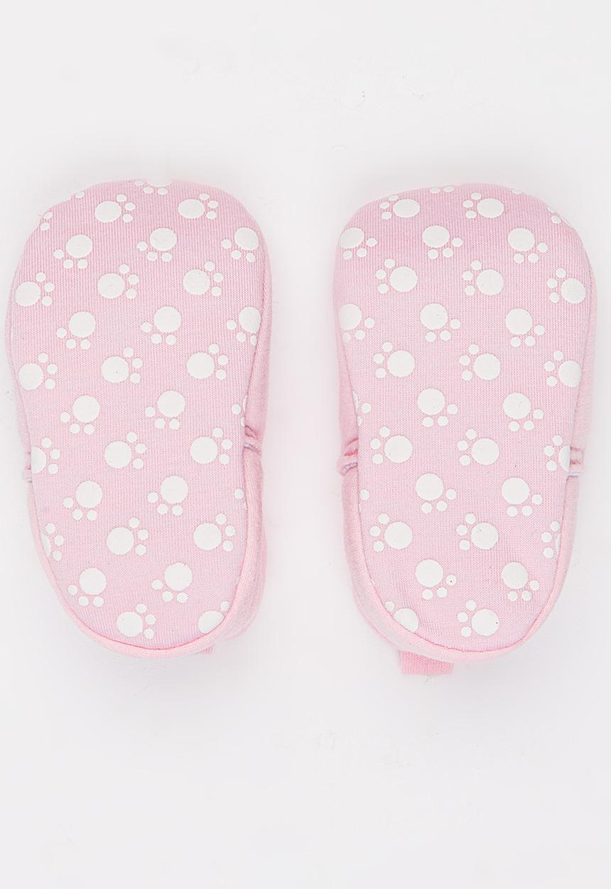 Pop Candy - Printed Slippers Pale Pink
