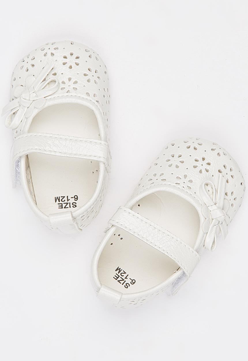 Pop Candy - Cut-Out Pumps White