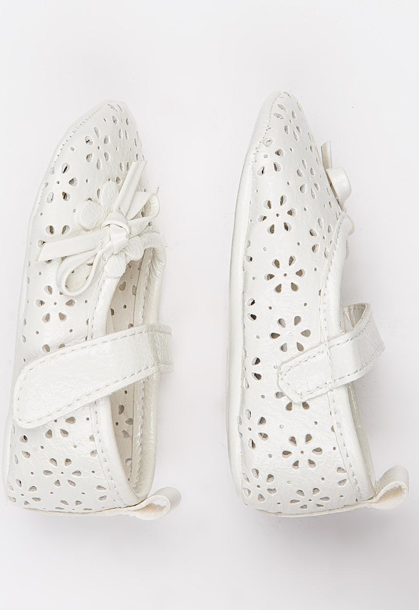 Pop Candy - Cut-Out Pumps White