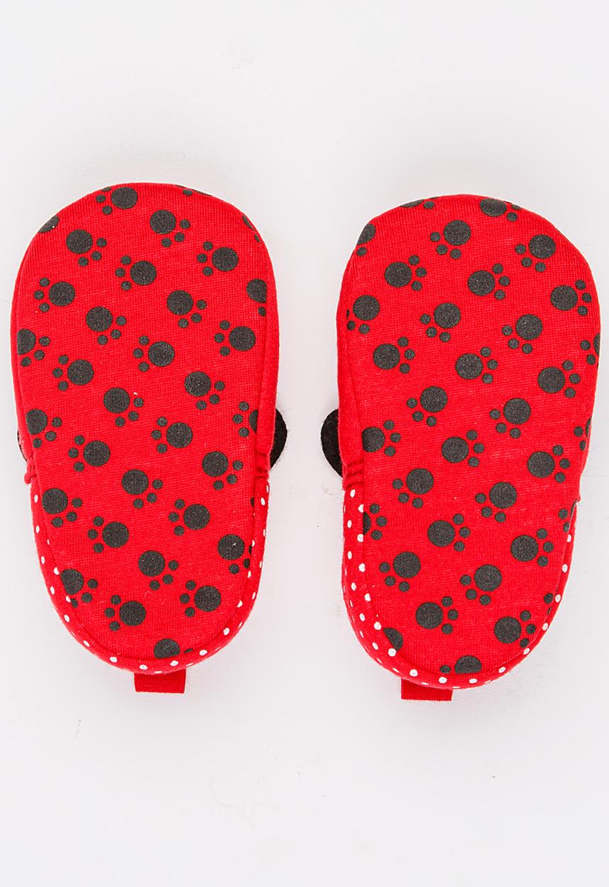 Pop Candy - Printed Slippers Red