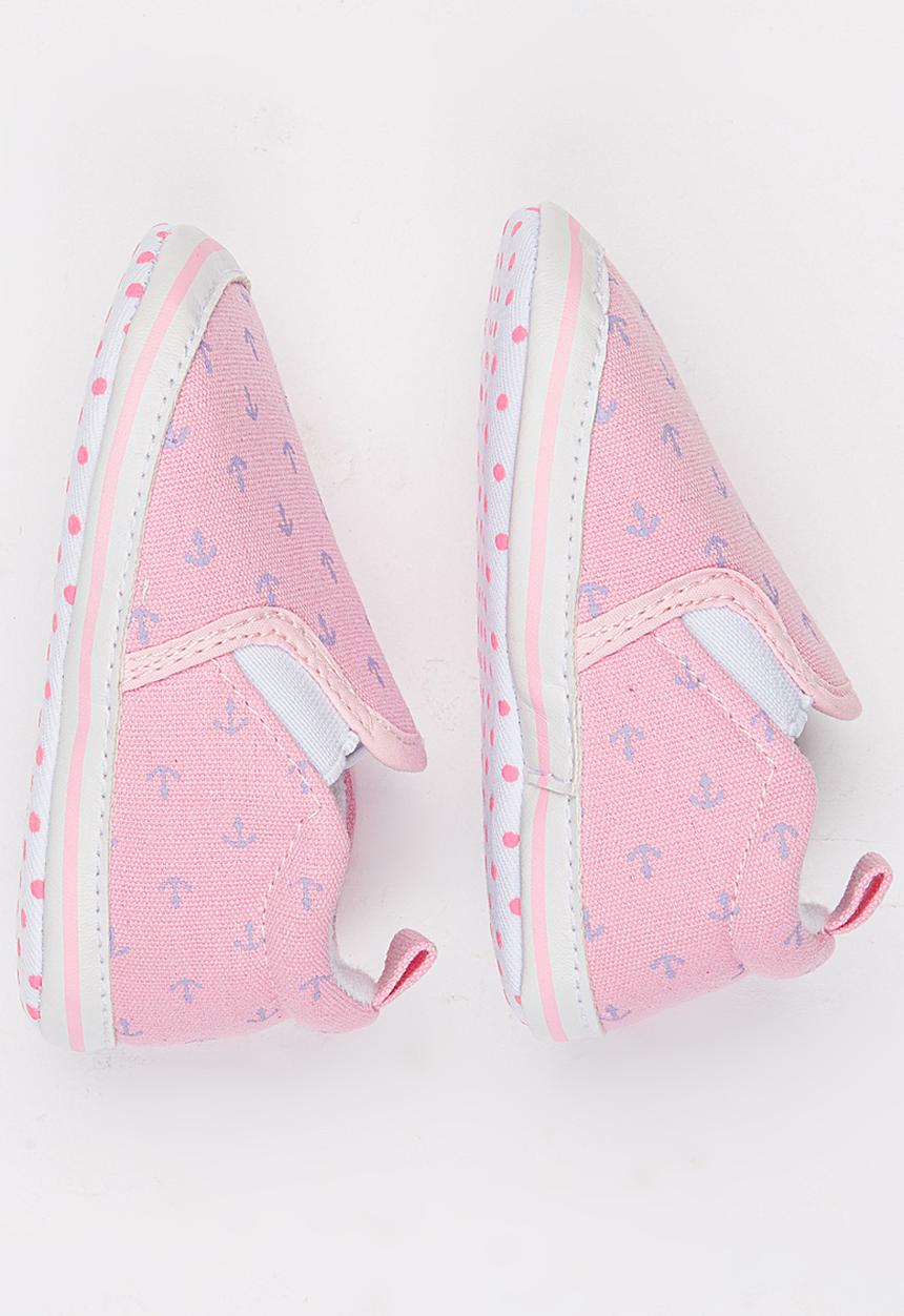 Pop Candy - Nautical Loafers Pale Pink
