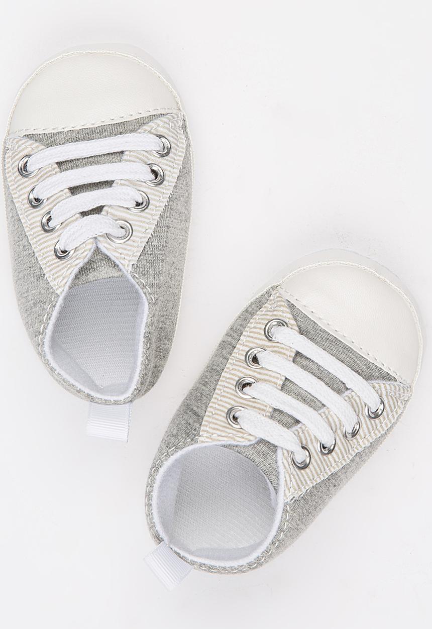 Pop Candy - Boys Hi Top Sneaker Grey