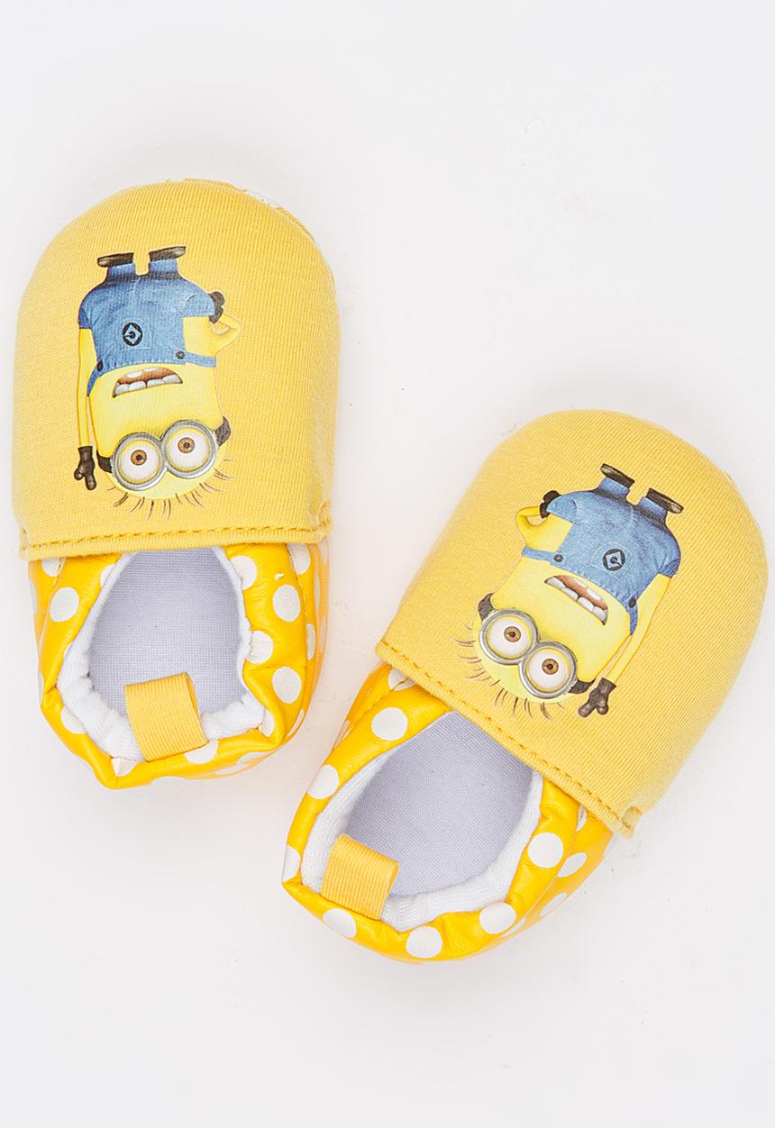 Pop Candy - Printed Slippers Yellow