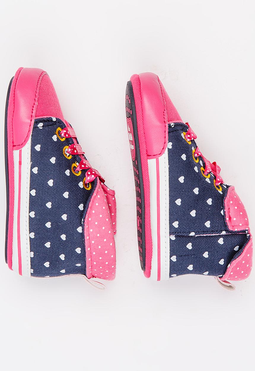 Pop Candy - Roll Over Hi Tops Navy