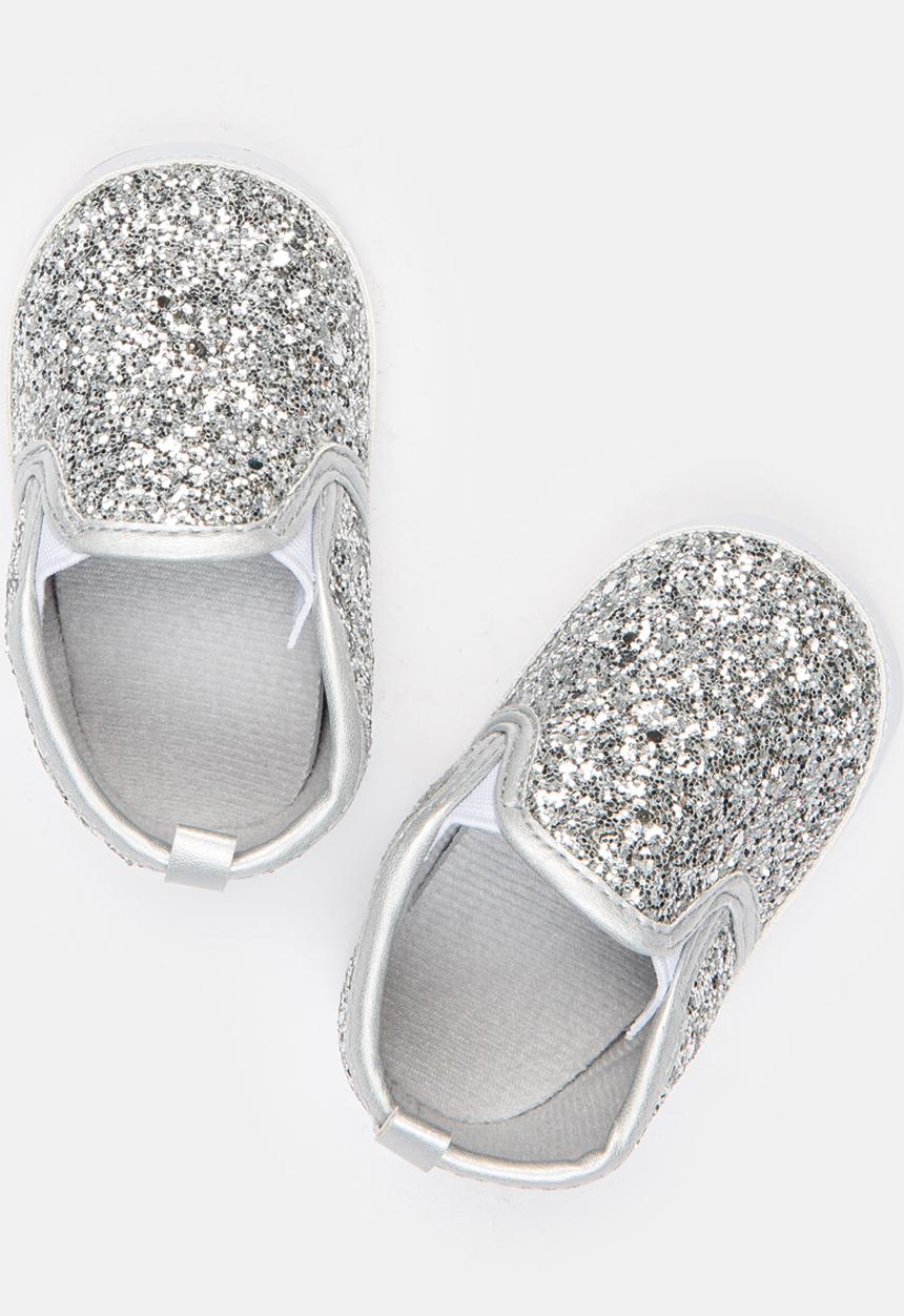 Pop Candy - Glitter Sneakers Silver