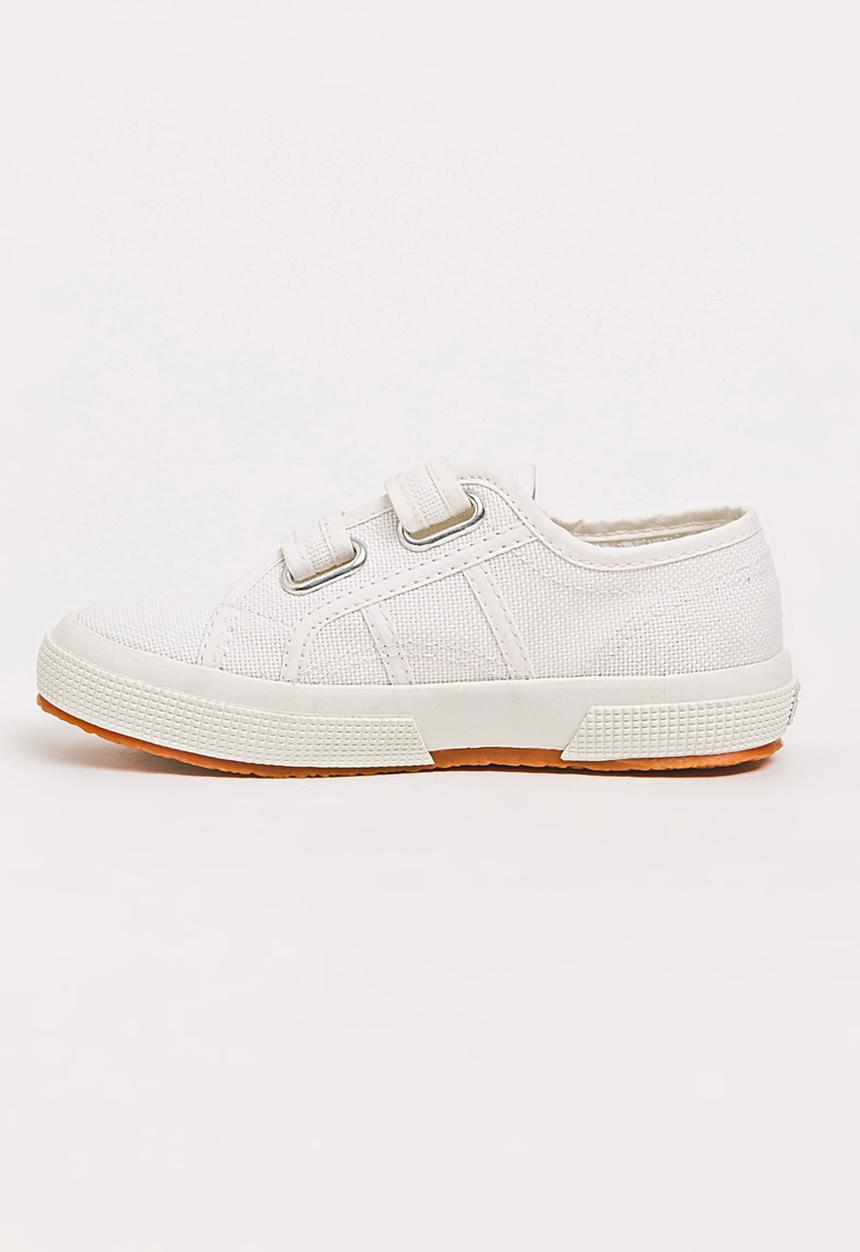 SUPERGA - Classic Velcro Sneaker White