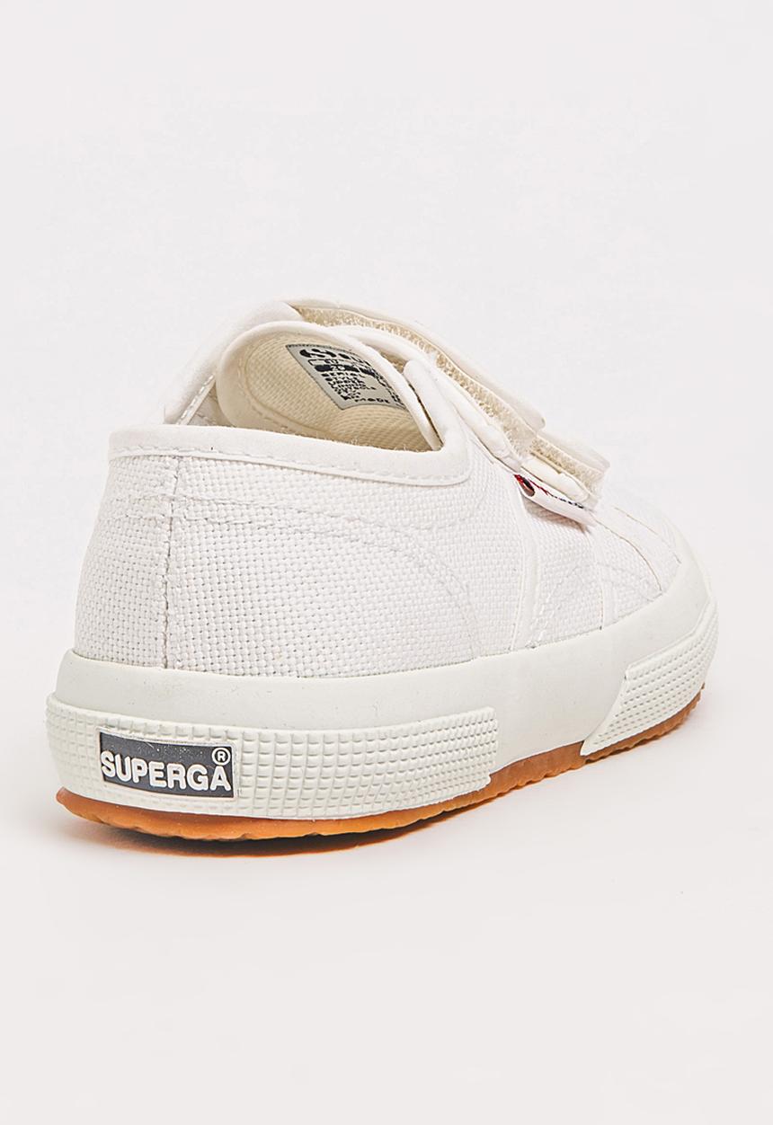 SUPERGA - Classic Velcro Sneaker White