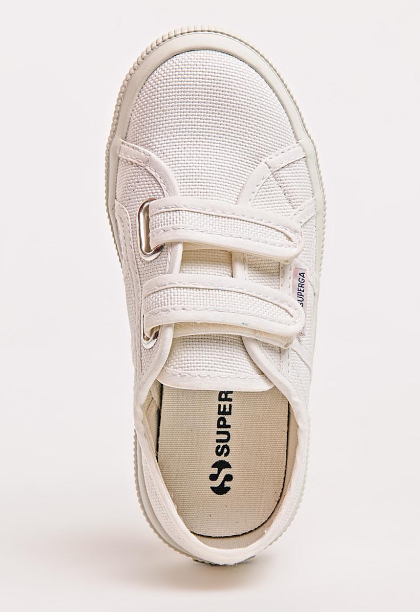 SUPERGA - Classic Velcro Sneaker White