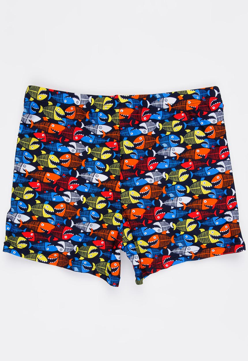 Pop Candy - Stripe Swim Shorts Multi-colour