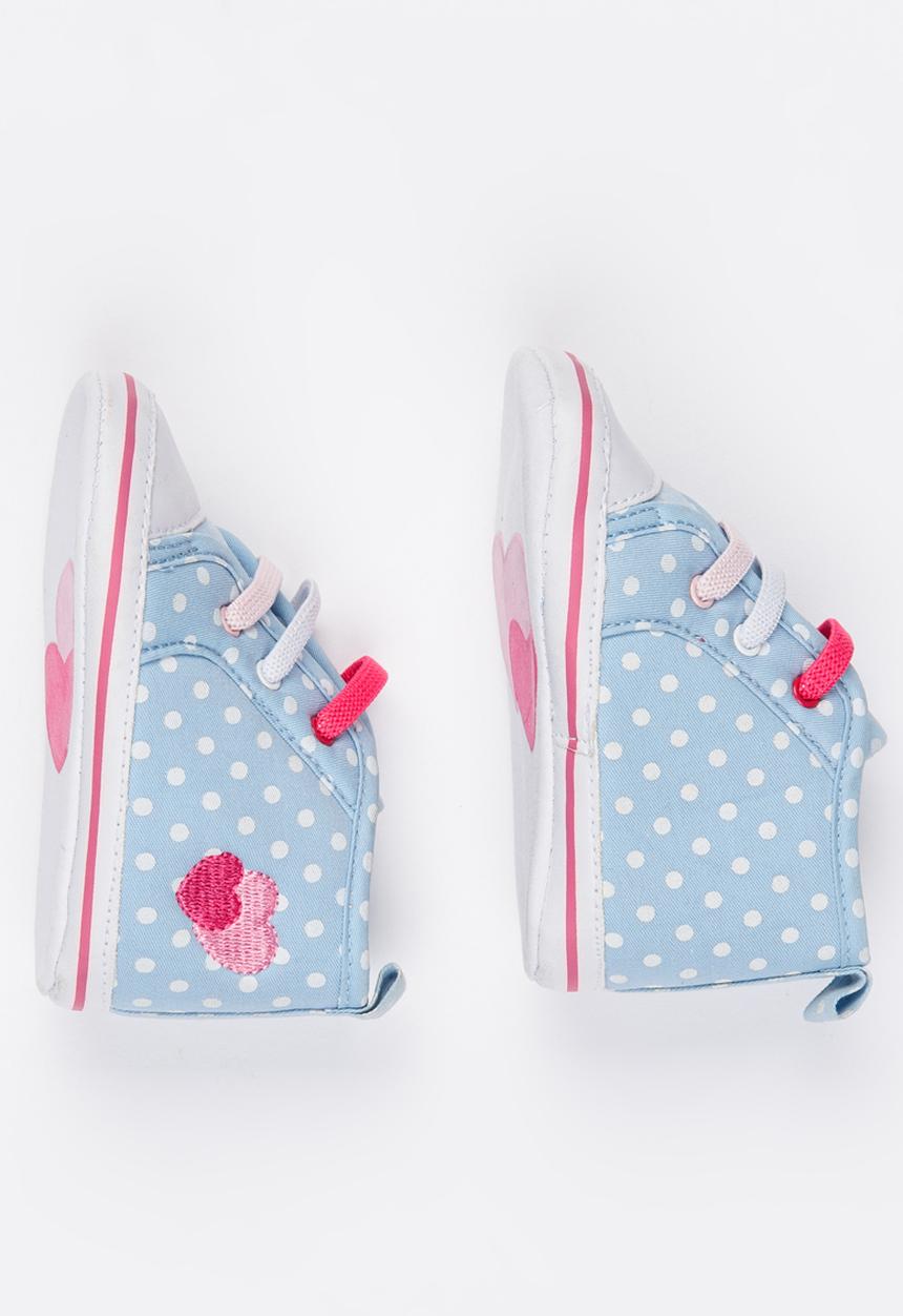 Pop Candy - Spotted Hi Tops Blue