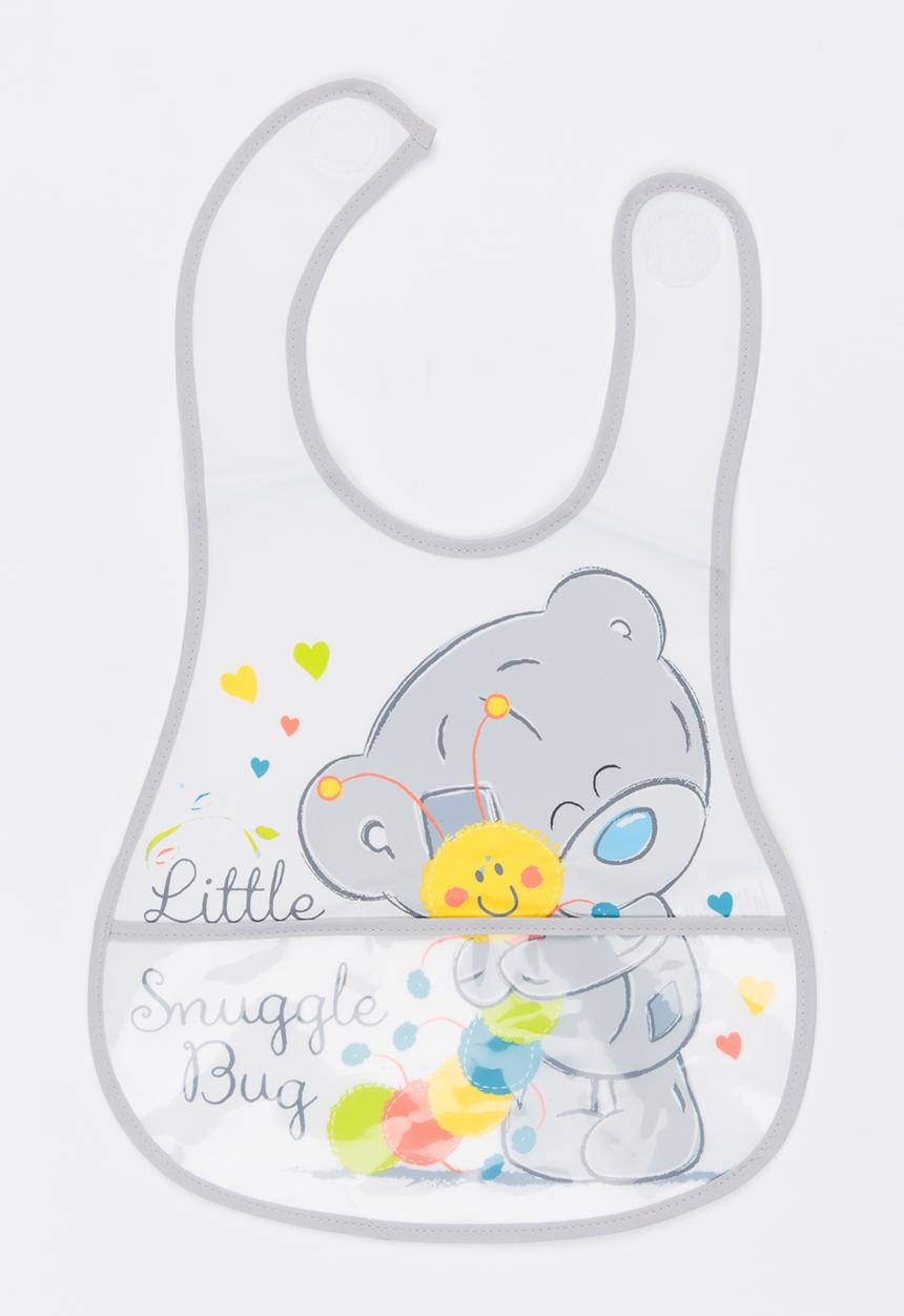 Character Baby - Tinny Tatty Teddy Catcher Bib Grey