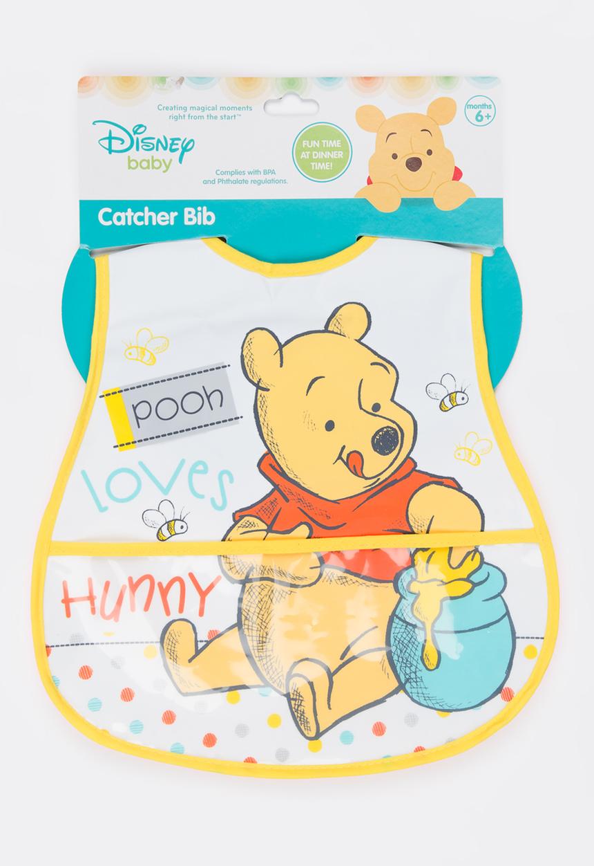 Character Baby - Printed Catcher Bib Yellow