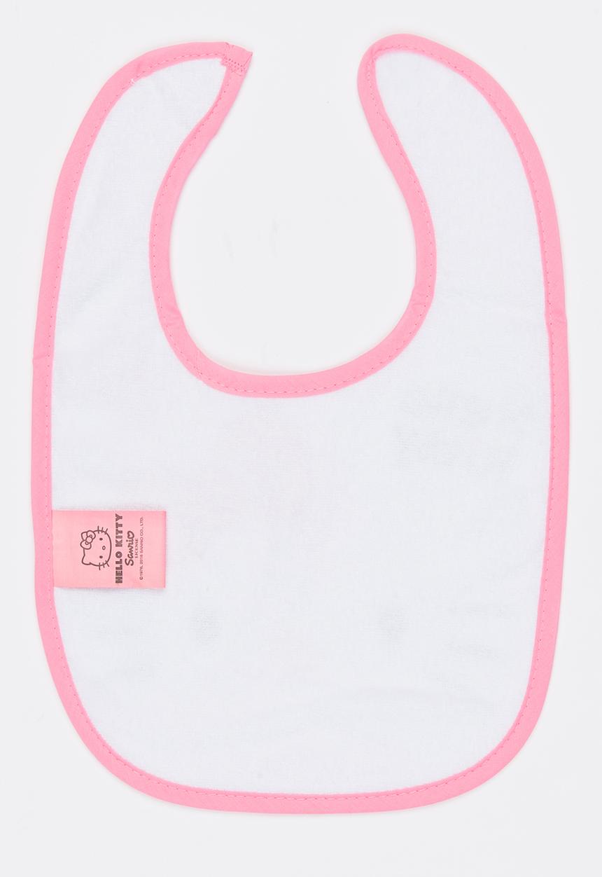 Character Baby - Printed Jersey Bib Mid Pink