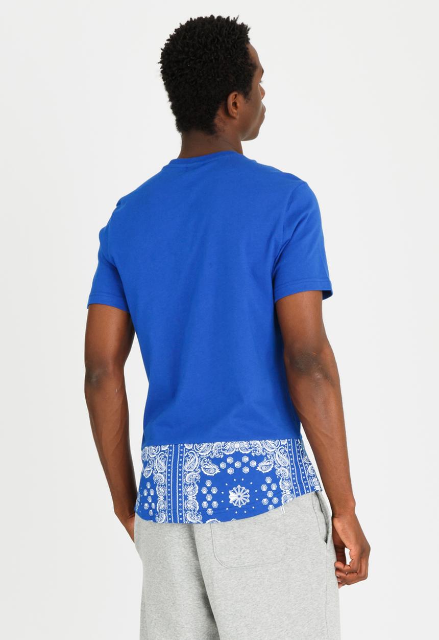 Reebok Classic - F Bandana Print Tee Mid Blue