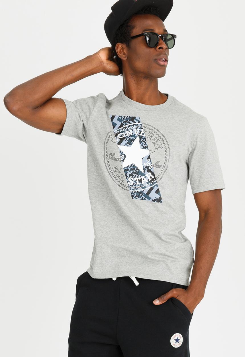 Converse - Chuckpatch Contrast Slash Tee Grey