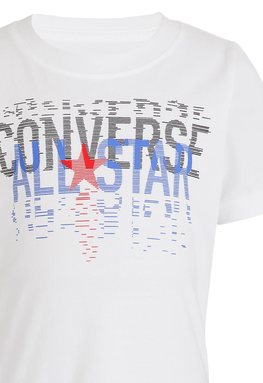 Converse - Linear All Star Tee White