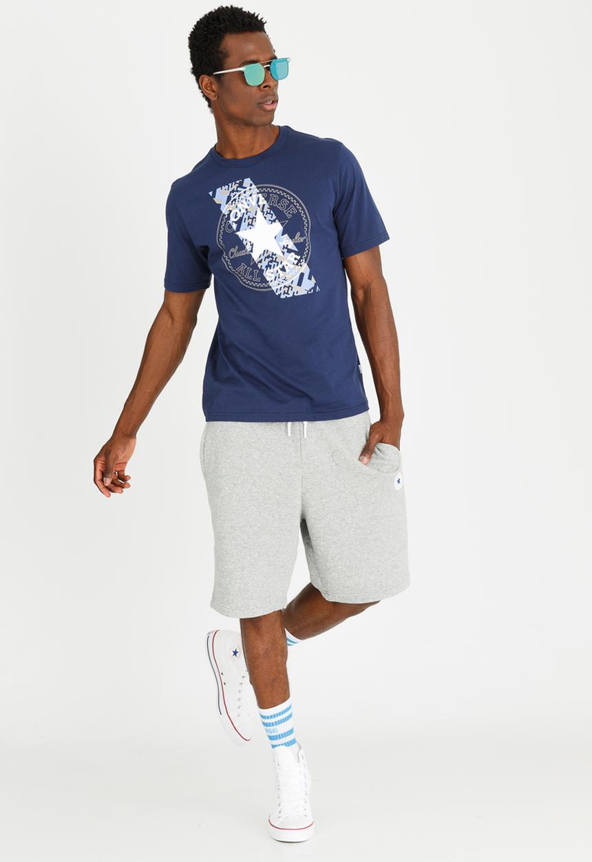 Converse - Chuckpatch Contrast Slash Tee Navy