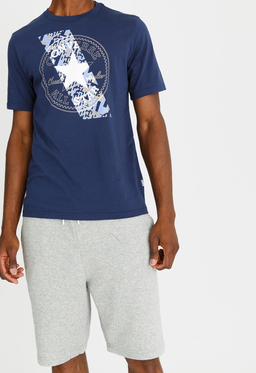Converse - Chuckpatch Contrast Slash Tee Navy