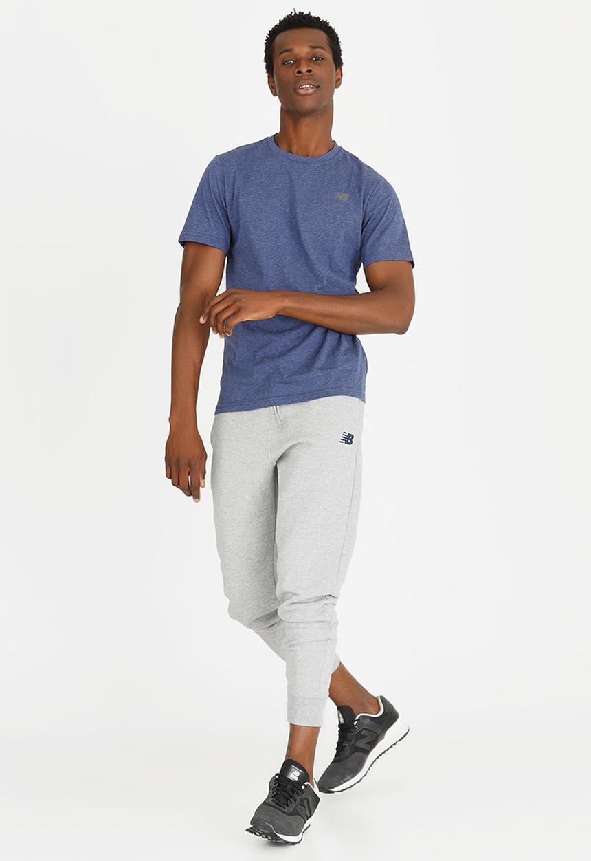 New Balance  - Heather Tech Tee Blue