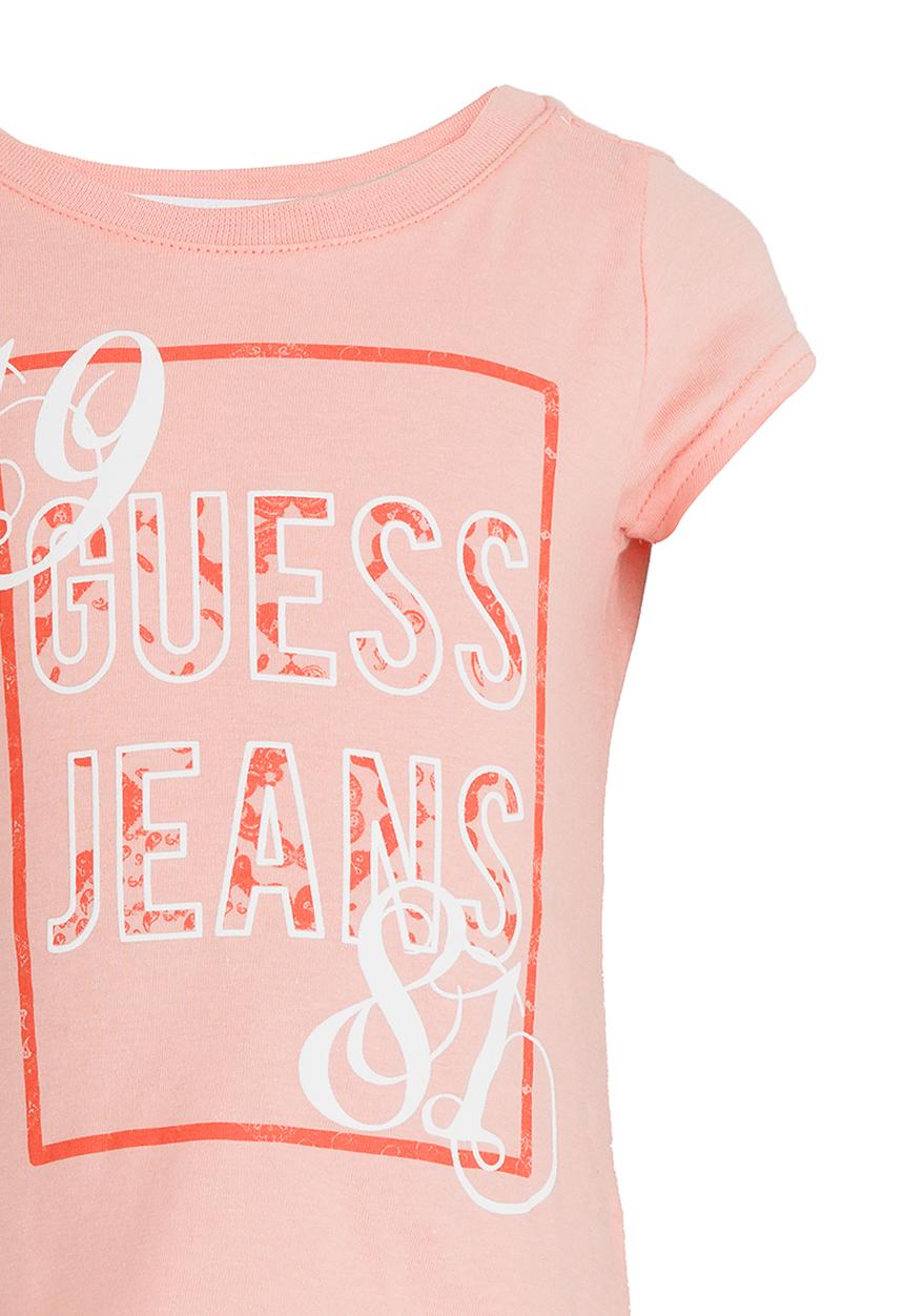 GUESS - S/S 1981 Box Tee Peach