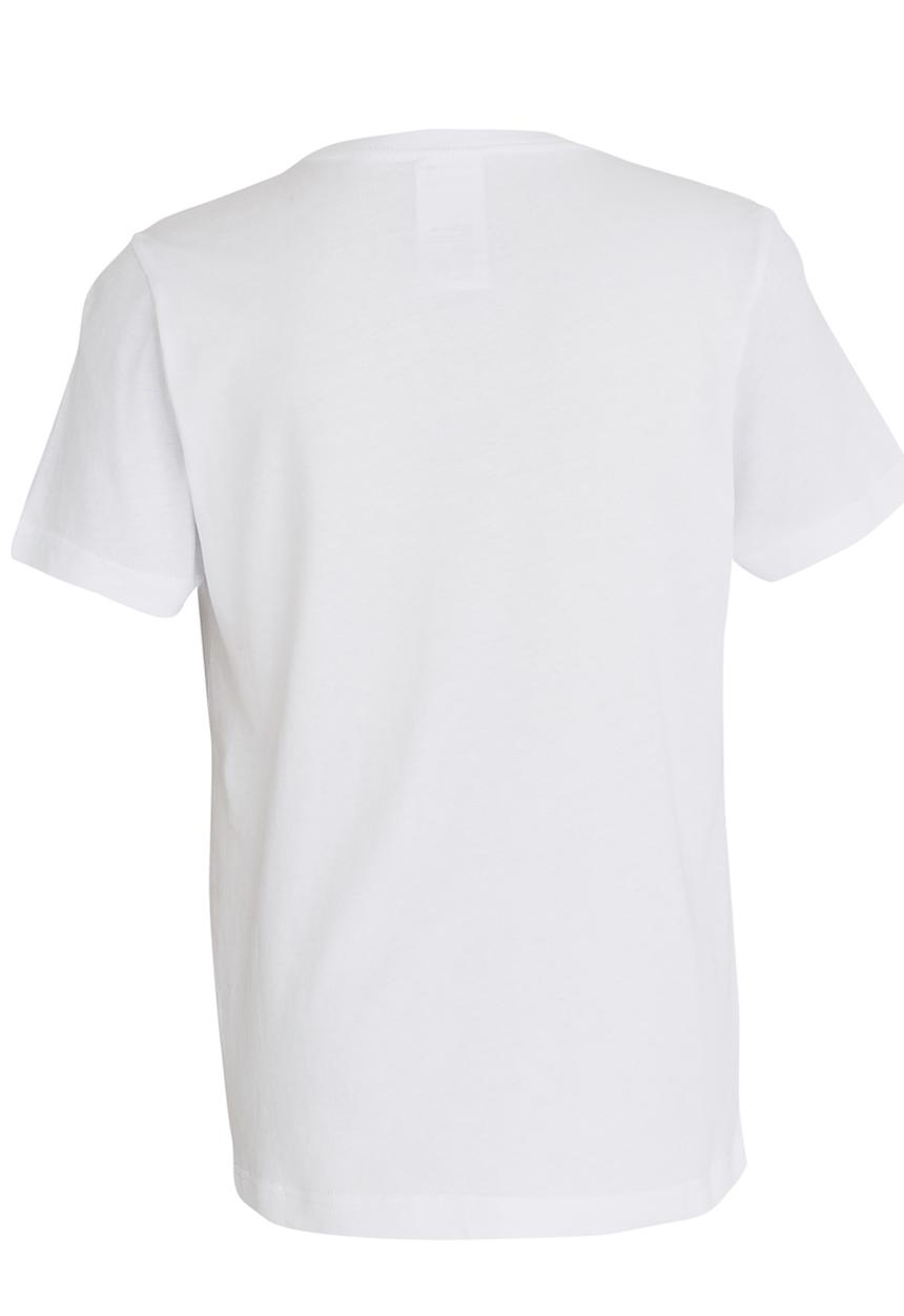 adidas Performance - Boys Bos Foil  Tee White