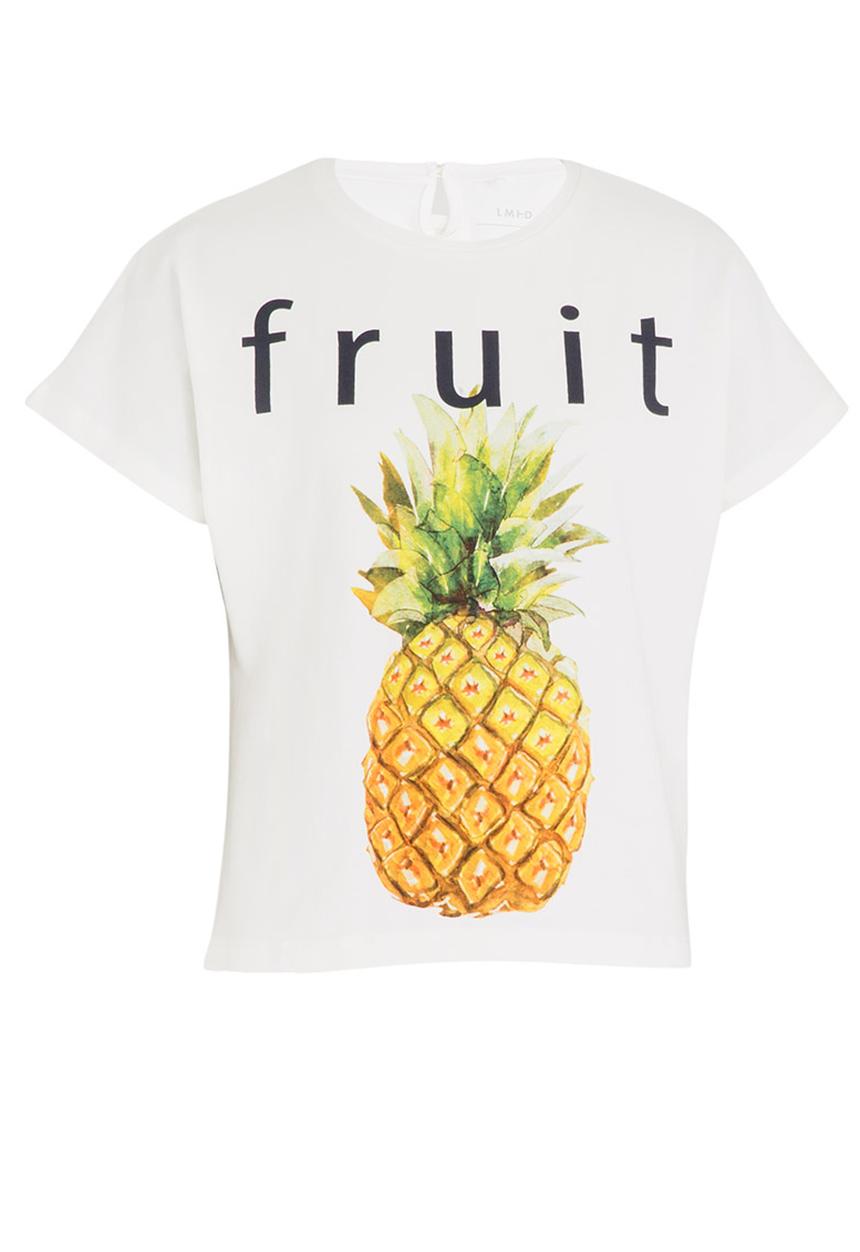 Name It - Printed Tee White
