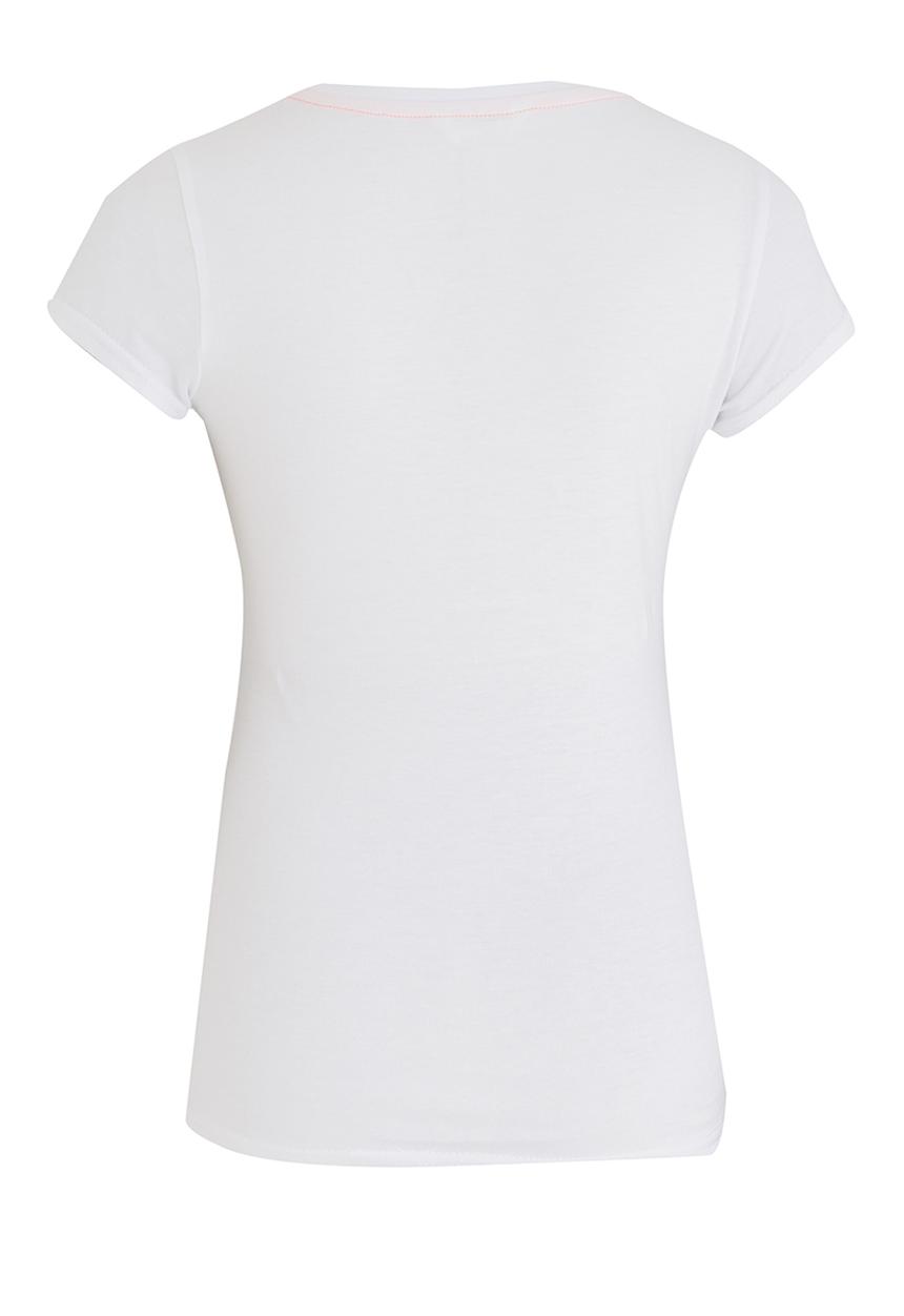 GUESS - S/S Heart Tee White