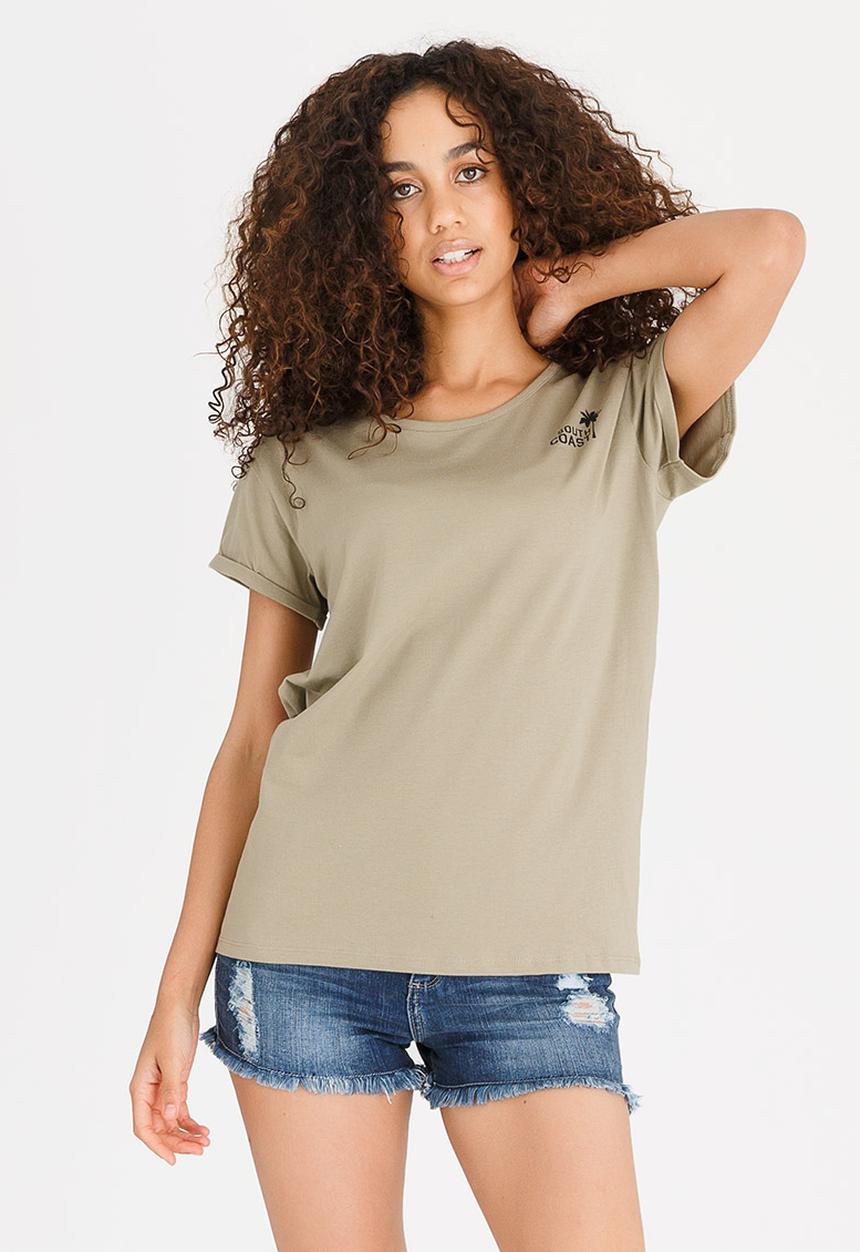 Billabong  - South Coast Box Fit Tee Green