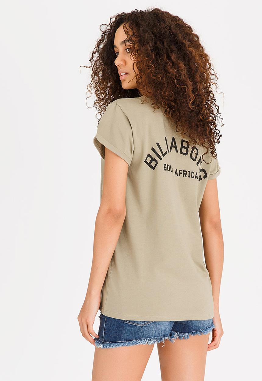 Billabong  - South Coast Box Fit Tee Green
