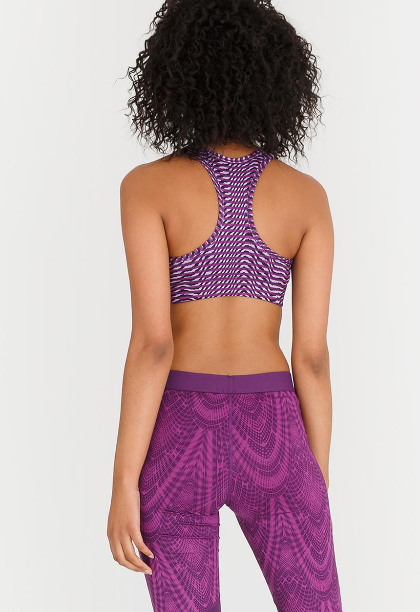 Nike - Nike Victory Compression Sports Bra Dark Purple