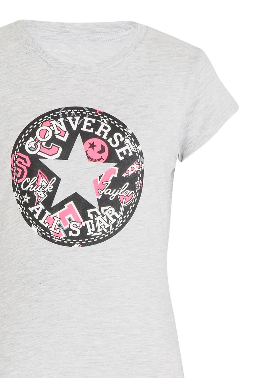 Converse - Print Fill C.T.P Tee Pale Grey