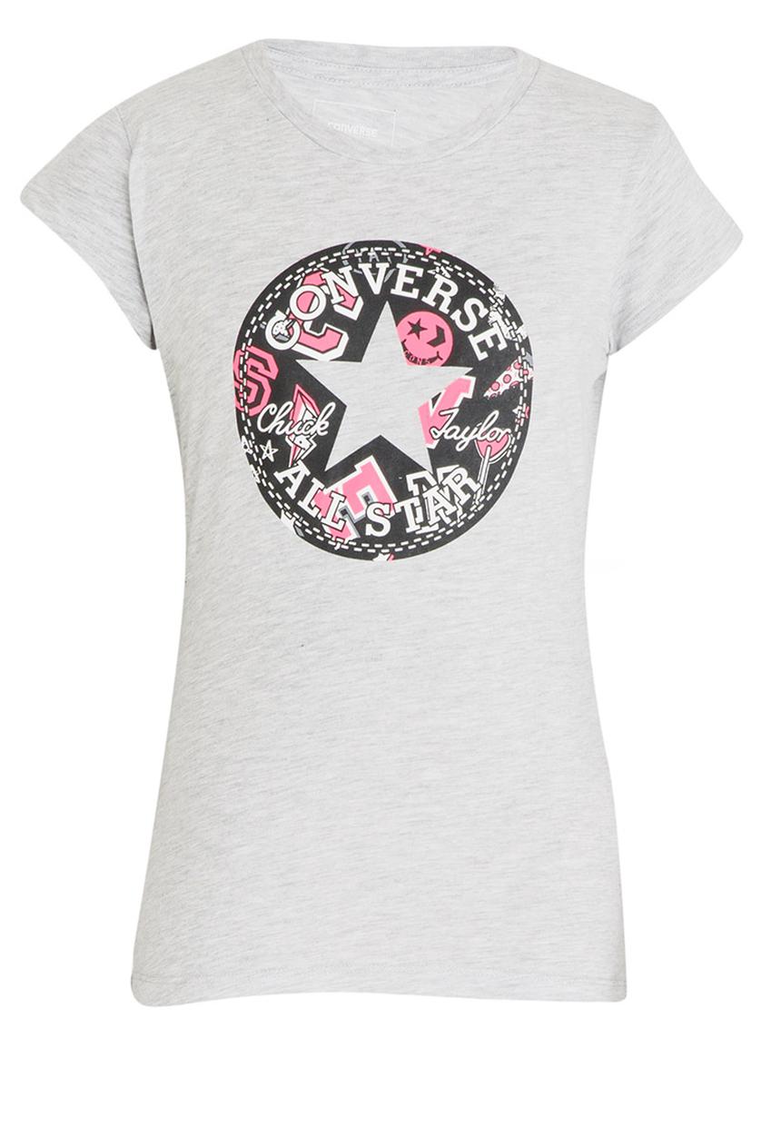 Converse - Print Fill C.T.P Tee Pale Grey