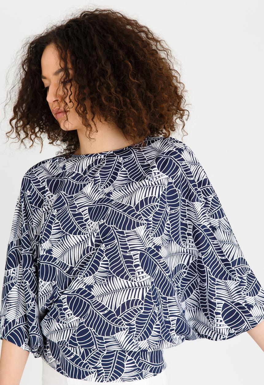 RUFF TUNG - Twiggy Top Navy & White