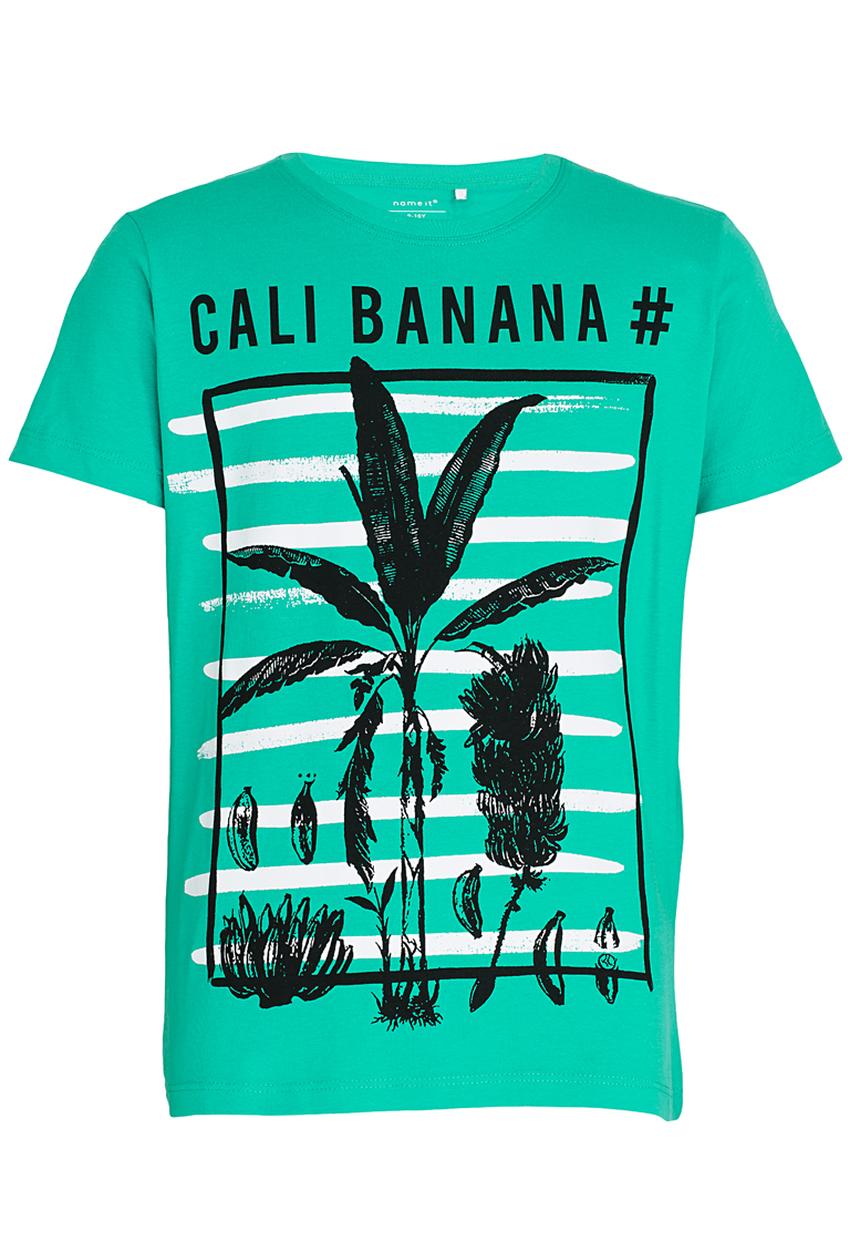 Name It - Short Sleeve Printed Tee Light Green