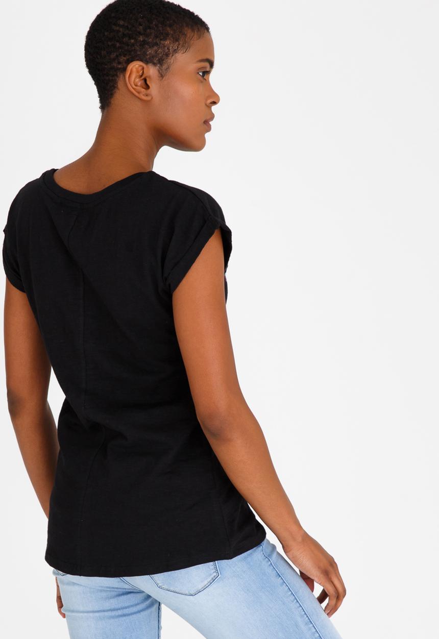 Lizzy - Max Tee Black