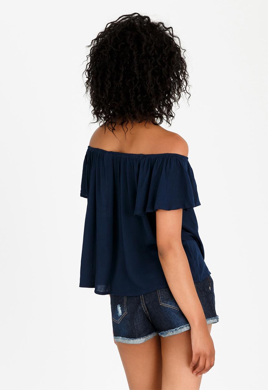 Roxy - Princess in the Sea Top Navy