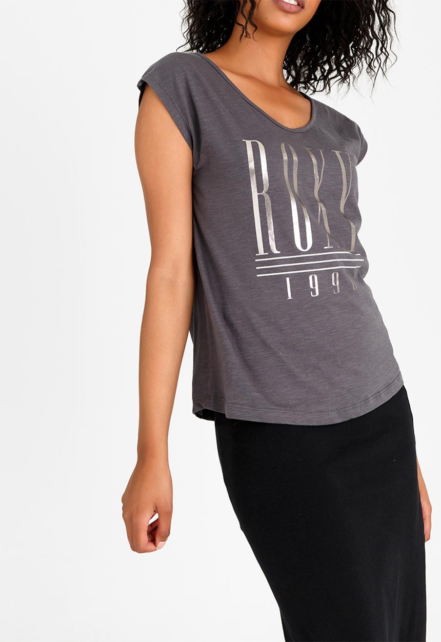 Roxy - Capsule 90s Tee Grey