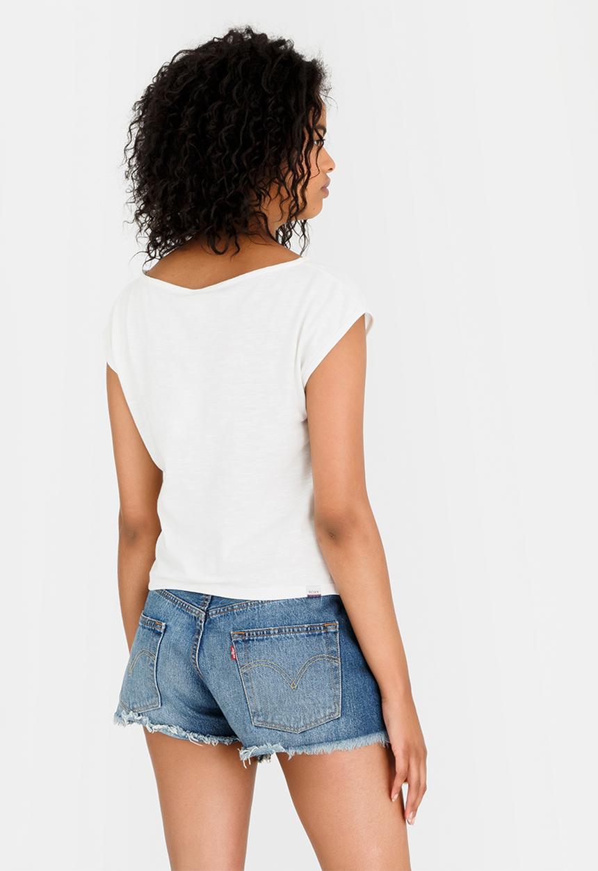 Roxy - Now I Do Tee Off White