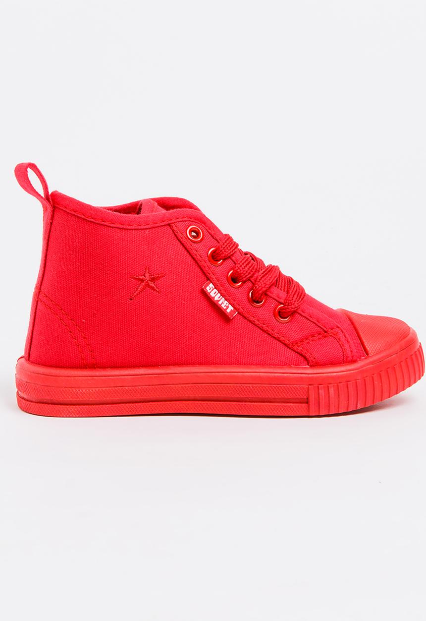 SOVIET - Rio HI Sneaker Red