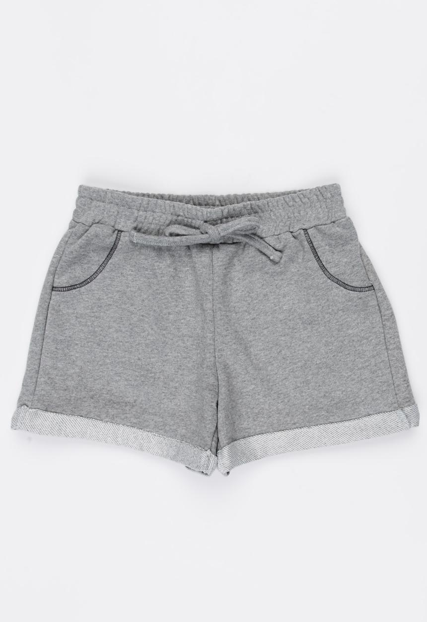 Rebel Republic - Fleece Shorts Grey