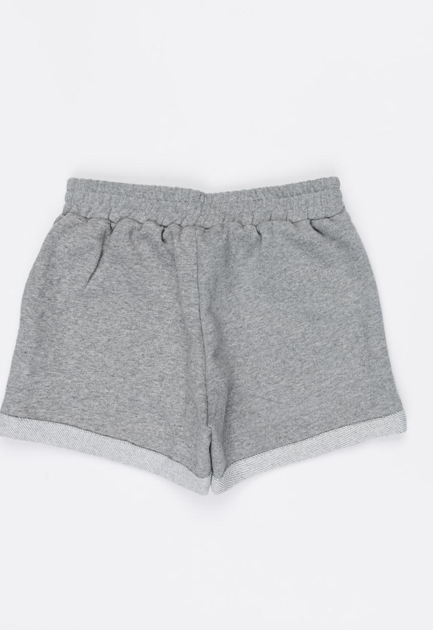 Rebel Republic - Fleece Shorts Grey
