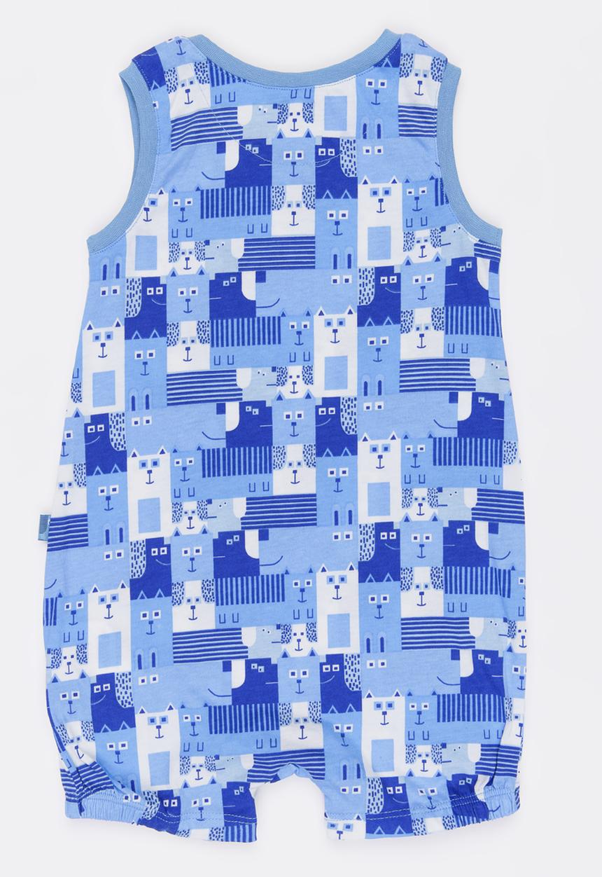 Soobe - Printed Romper Blue