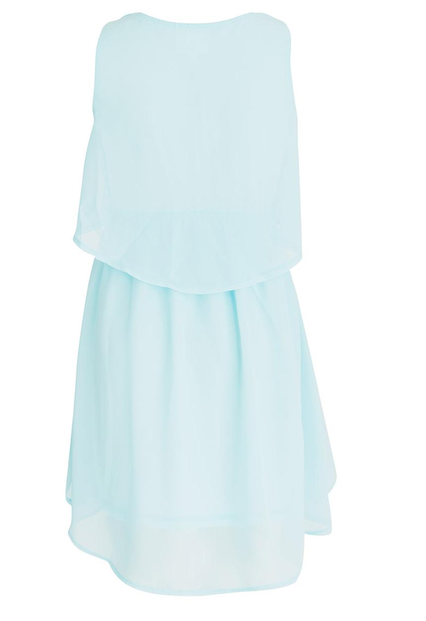 Rebel Republic - Chiffon Hi-Low Dress Mint