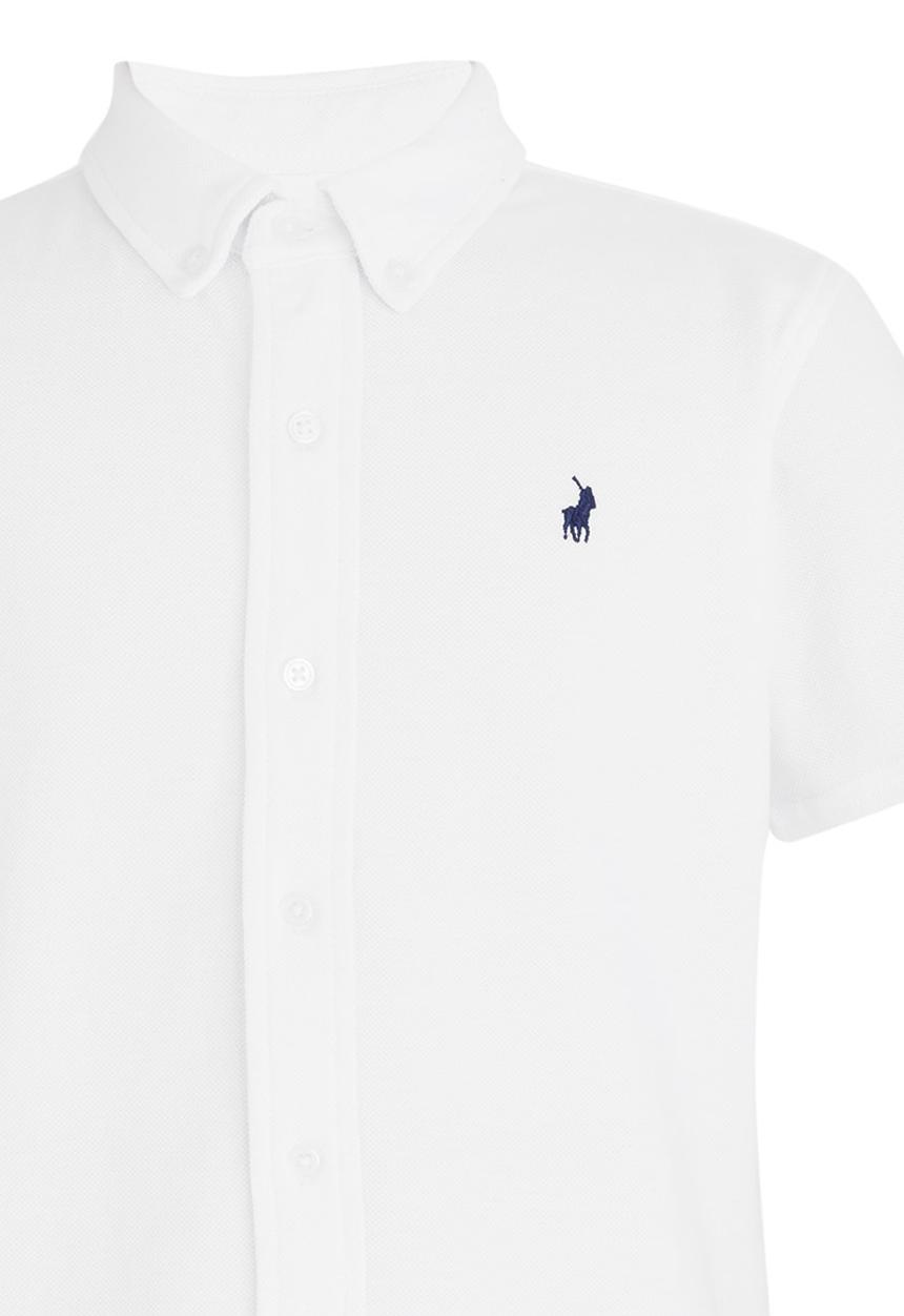 POLO - Nina SS Golfer White
