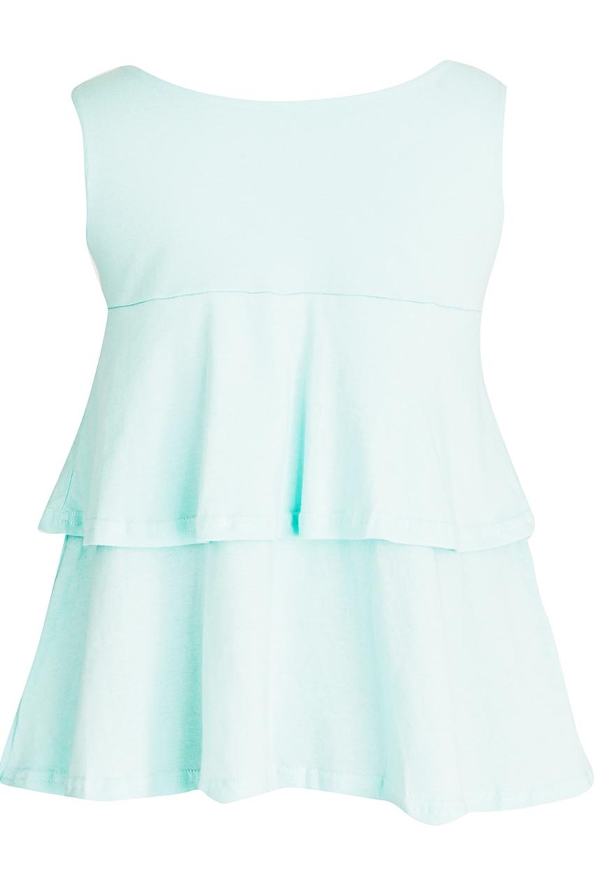 Rebel Republic - Frill Top Mid Green