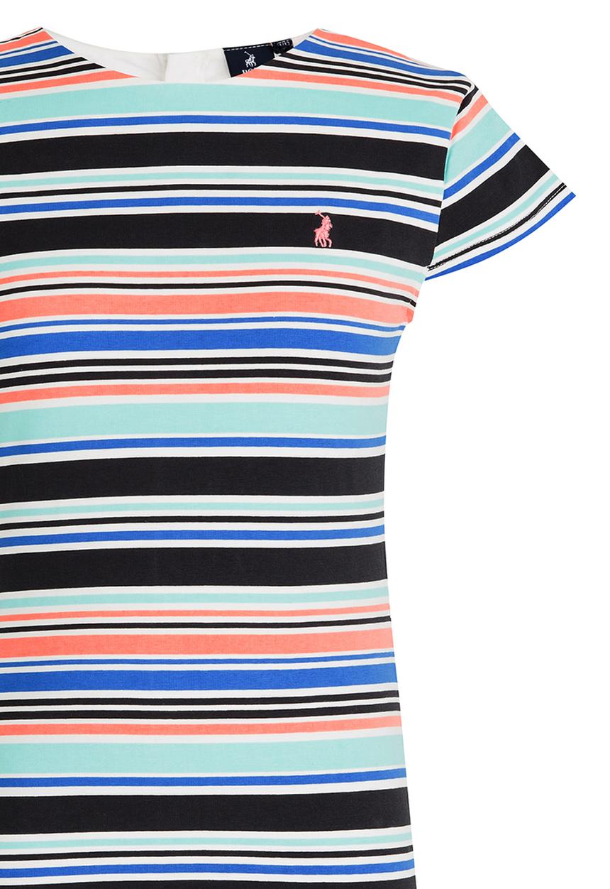 POLO - Keira Striped Dress Multi-colour