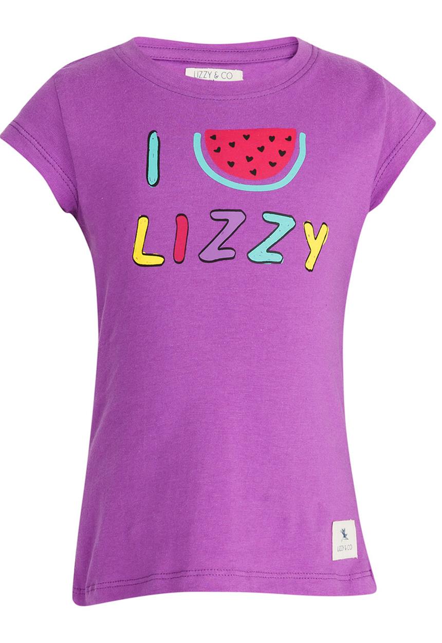 Lizzy - Emira Tee Mid Purple