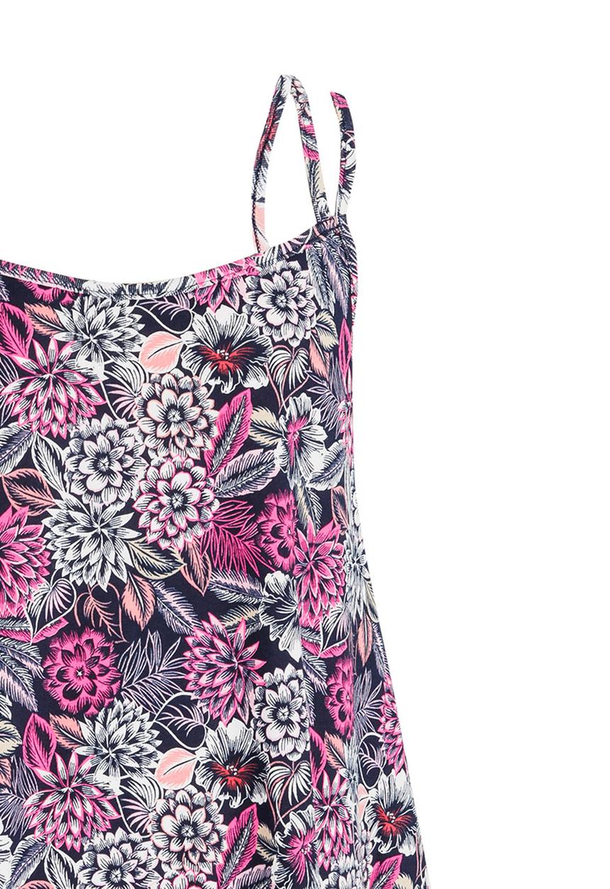 Rebel Republic - Hanky Hem Dress Multi-colour